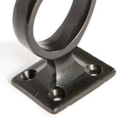 Hammer and Tongs Hammer & Tongs Square Back Hat & Coat Hook - W35mm X H80mm - Black - thumbnail 2