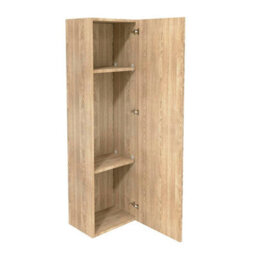 Sundaze 1200mm Bathroom Furniture Tall Storage Unit Wall Mounted Cupboard Cabinet Oak - thumbnail 2