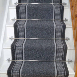 Promenade Stair Runner - Hardwearing, Non-Slip & Durable Carpet For Stairs & Staircases, Multiple Lengths - thumbnail 1