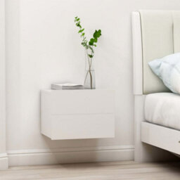 Vidaxl Bedside Cabinets 2 Pcs White 40X30X30 Cm Engineered Wood - thumbnail 1