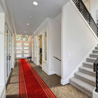 Tribal Hallway Runner Rug - Soft, Comfortable & Durable Carpet For Hall, Kitchen & Corridor - image 1