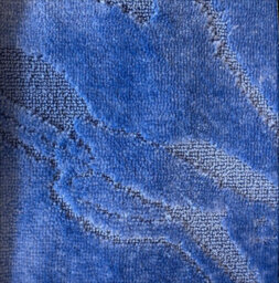 Dolphin Anti-Slip Bath Mat And Pedestal Mat 2 Piece Set - Mid-Blue - thumbnail 2