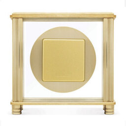 Acctim Hampden Brass Effect Mantel Clock - thumbnail 5