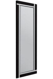 Mirroroutlet Ashton Black Double Bevel Free Standing Cheval Dress Mirror 5Ft7 X 1Ft11, 170Cm X 58Cm - thumbnail 5
