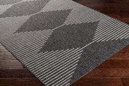 Livabliss Eagean-Global Black Grey Cream Charcoal In- & Outdoor Rug 130 X 180 Cm Easy Care, Non Shedding - thumbnail 6