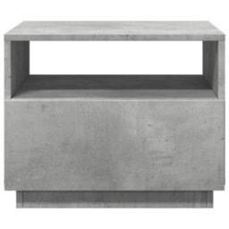 Berkfield Coffee Table With Led Lights Concrete Grey 50X49X40 Cm - thumbnail 7