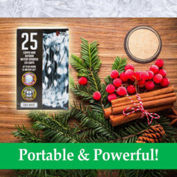 Outdoor Copper Wire Lights (25)- Cold White- Christmas Lights - thumbnail 2