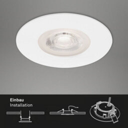 Briloner Mains-Powered Led White Warm White Light Recessed Downlights Pack Of 3 - thumbnail 7