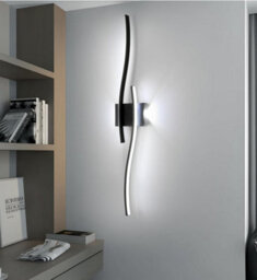 Wall Light Led Indoor Modern Black Wall Lamp Indoor 27W 89Cm - thumbnail 6