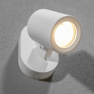 CGC Lighting Cgc Carla Indoor Ceiling Wall Spotlight White Modern Single Cylinder - image 1
