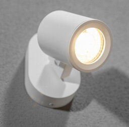 CGC Lighting Cgc Carla Indoor Ceiling Wall Spotlight White Modern Single Cylinder - thumbnail 2