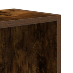 Vidaxl Bookcase Smoked Oak 31X24X52 Cm Engineered Wood - thumbnail 9