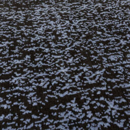 Indigo Black Abstract Modern Bordered Rug For Living Room And Bedroom-200Cm X 290Cm - thumbnail 5