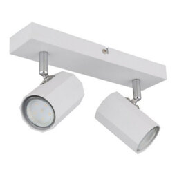 Luminosa Lighting Luminosa James Twin Ceiling Spotlight White Matt 2X Gu10 - thumbnail 2