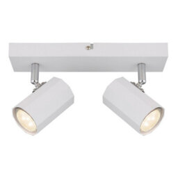 Luminosa Lighting Luminosa James Twin Ceiling Spotlight White Matt 2X Gu10 - thumbnail 3