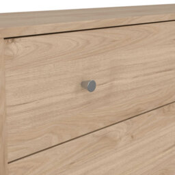Wyld Haus Kaohsiung Hickory Oak Effect 6-Drawer Wide Chest For Bedroom - thumbnail 8