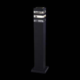 Luminosa Lighting Luminosa Unter Den Linden Outdoor Floor Bollard Lighting Black, 1 Light Ip54, E27 - thumbnail 5