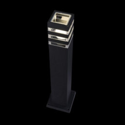 Luminosa Lighting Luminosa Unter Den Linden Outdoor Floor Bollard Lighting Black, 1 Light Ip54, E27 - thumbnail 4