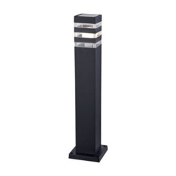 Luminosa Lighting Luminosa Unter Den Linden Outdoor Floor Bollard Lighting Black, 1 Light Ip54, E27 - thumbnail 1