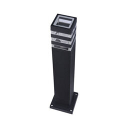 Luminosa Lighting Luminosa Unter Den Linden Outdoor Floor Bollard Lighting Black, 1 Light Ip54, E27 - thumbnail 8
