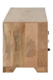 Orsina Mango Wood Media Unit,four Drawers Unit,industrial Design Sideboard,modern Storage Cabinet,bedroom Sideboard - thumbnail 3