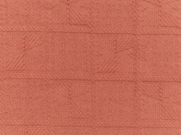 Beliani Bedspread Maraka Cotton 150 X 200 Cm Light Red - thumbnail 5