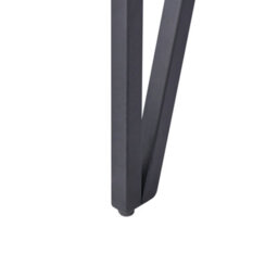 Wyld And Coco Urbanoak Coffee Table 110 X 60 Cm - Brown Mdf Top, Black Hairpin Legs - thumbnail 6