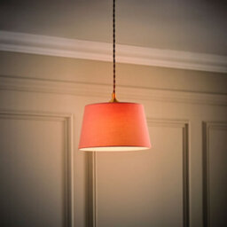 Valuelights Aspen Small Blush Tapered Ceiling Lamp Shade (D)25Cm - thumbnail 5