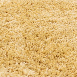 Yellow Shaggy Modern Plain Rug Easy To Clean Dining Room-80Cm X 150Cm - thumbnail 2
