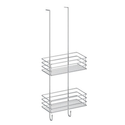Beslagsboden - Double Shower Basket In Polished Chrome On Stainless Steel - image 1