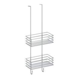 Beslagsboden - Double Shower Basket In Polished Chrome On Stainless Steel - thumbnail 2