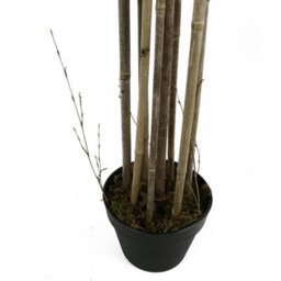 Leaf 180Cm (6Ft) Artificial Bamboo Plants Trees - Natural Green Xl - thumbnail 4