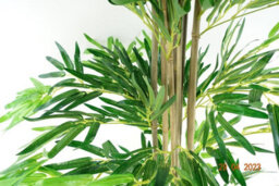 Leaf 180Cm (6Ft) Artificial Bamboo Plants Trees - Natural Green Xl - thumbnail 6