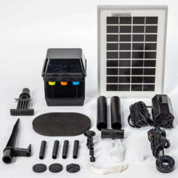 Primrose Solar Powered Water Fountain Pump Kit With Led Lights 300Lph - thumbnail 5