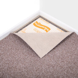FloorMatch Almond Brown Shade Carpet Berber Loop Durable Hard Wearing Pile 4mm Thick - 5M Width - thumbnail 3