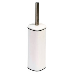 Showerdrape Capri White Toilet Brush & Holder - thumbnail 3