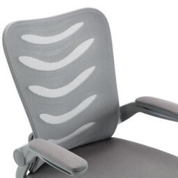 Merlin Draughtsman Chair With Grey Fabric Seat - thumbnail 8