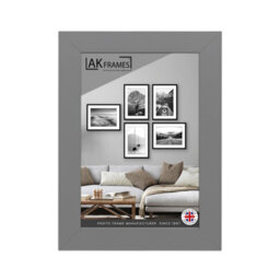 "AK Frames 11X8.5"" Dark Grey Poster Frame - Modern Picture Frame For Wall Art, Prints And Photos - Durable And Stylish Display Frame" - thumbnail 1