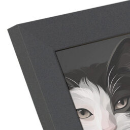 "AK Frames 11X8.5"" Dark Grey Poster Frame - Modern Picture Frame For Wall Art, Prints And Photos - Durable And Stylish Display Frame" - thumbnail 7