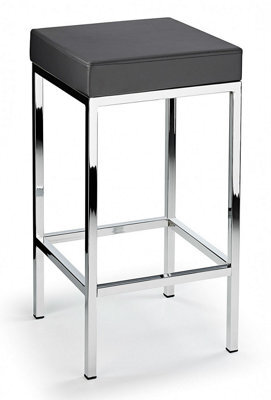 Ernest Bar Stool Chrome Frame Fixed Height - image 1
