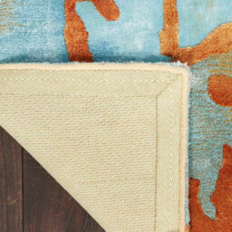 Gold Multicolor Wool Abstract ,luxurious Modern Optical/ (3D) Rug For Living Room And Bedroom-236Cm X 297Cm - thumbnail 7