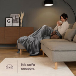 Livivo Single Fleece Blanket - Urban Chic - thumbnail 4