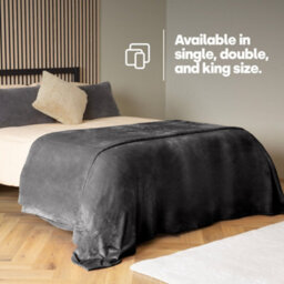 Livivo Single Fleece Blanket - Urban Chic - thumbnail 8