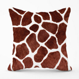 Warren Reed Designer Giraffe Spots Print Cushions 45Cm X 45Cm - thumbnail 1