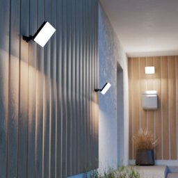 Eglo Machio 50W Led Flood Light, Ip65 Weatherproof, Black Aluminium Housing, Outdoor Security & Area Lighting - thumbnail 1