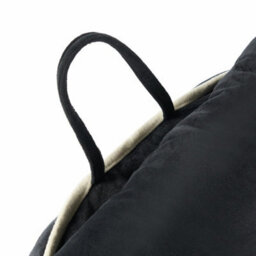 OHS Reading Pillow With Head Rest Super Soft High Back Support Bed Sofa, Black - thumbnail 6