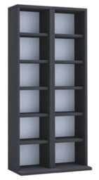 Vcm Wood Cd Dvd Stand Shelf Cabinet Milano - thumbnail 2