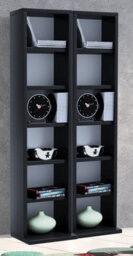 Vcm Wood Cd Dvd Stand Shelf Cabinet Milano - thumbnail 3
