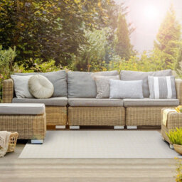 Floordirekt Design Vinyl Outdoor Carpet Rug Waterproof Uv Resistant Weatherproof Easy Clean Balcony Terrace Yellow Beige 90 X 150 Cm - thumbnail 2