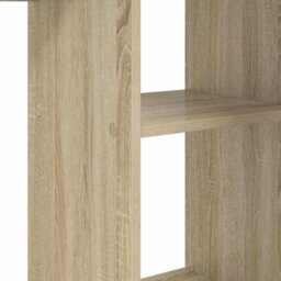 Walplus Desk With Shelf Sonoma Oak 142 X 102 X 73 Cm Engineered Wood - thumbnail 8